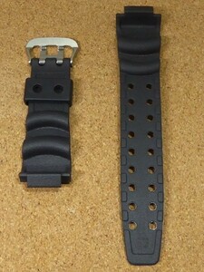 カシオ 腕時計用ベルト G-SHOCK DW-8400Z-1T MUDMAN用 メンインブラック マッドマン