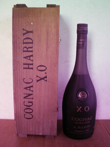 ★古酒 COGNAC EXTRA FINE A.HARDY XO 木箱入り