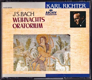 バッハ : クリスマス・オラトリオ / カール・リヒター指揮 ミュンヘン・バッハ管弦楽団・合唱団 (CD 3枚組 )