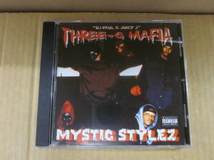 CD/輸入盤　PCD 4401/　DJ PAUL ＆ JUICY J　THREE-6 MAFIA　　MYSTIC STYLEZ 