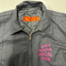 anti social social club x RED KAP assc アンチソーシャルクラブ レッドキャップ ワークジャケット アウター メンズ Sサイズ ブルゾン_画像2