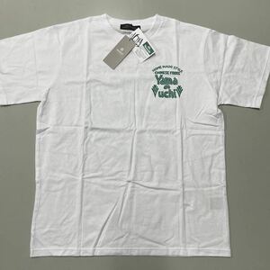 NANO universe ナノ・ユニバース 名店シリーズ 山之内Ｔシャツ 未使用 Lサイズ 白 ホワイト コラボ メンズ 半袖