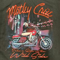 モトリークルー MOTLEY CRUE バンド Tシャツ 未使用 XLサイズ ロックT ブラック 黒_画像2