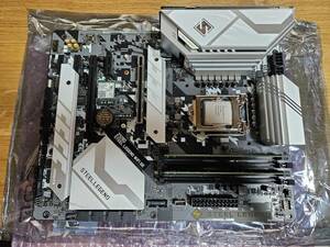 マザーボード Asrock Z590 STEEL LEGEND WiFi 6E　（CPU、メモリ付き）