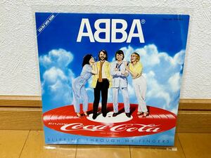 ABBA アバ / スリッピング・スルー(SLIPPING THROUGH MY FINGERS)：日本盤非売品ピクチャーディスク　コカ・コーラ