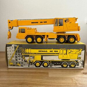 当時物☆'74 NZG MODEL☆W Germany/西ドイツ製 ☆ DEMAG HC100 自走式 クレーン車 1/50☆ 建設車輌 ビンテージ ミニカー