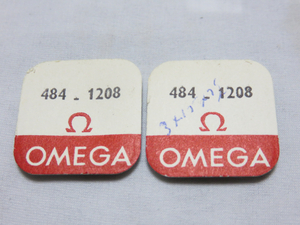 ☆レア！　OMEGA　オメガ　ゼンマイ　２個セット　484-1208　純正部品　スイス製　　デッドストック　時計修理　時計部品☆