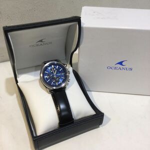 Casio Casio Watch OCW-T4000 Silver X Blue Box с тегом 622876