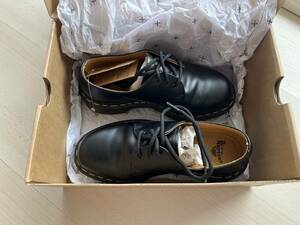 Dr.Martens 3EYEGIBSONSHOES UK４ドクターマーチン ブラック　23