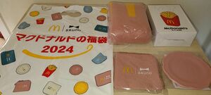 新品未使用送料込♪マクドナルド福袋2024 グッズ4点セット(*^^*)