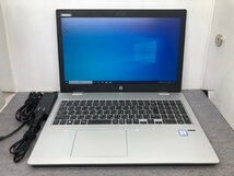 【hp】ProBook 650 G4 Corei5-7200U 8GB SSD256GB WEBカメラ Bluetooth テンキー DVDマルチ Windows10Pro 15.6inch 中古ノートPC_画像1