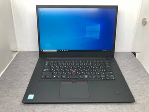 【Lenovo】ThinkPad P1 Gen1 20MES02700 Corei7-8850H 32GB SSD512GB NVMe NVIDIA Quadro P1000 Windows10Pro 15.6inch FHD 中古ノートPC