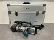 ジャンク【SONY】DCR-VX2100 デジタルビデオカメラ ハンディカム ハードケース付 通電OK 中古カメラ_画像1