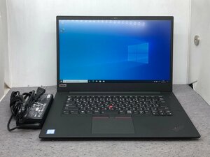 【Lenovo】ThinkPad P1 20MES02700 Corei7-8750H メモリ32GB SSD512GB NVMe NVIDIA Quadro P1000 Windows10Pro 15.6inch FHD 中古ノートPC