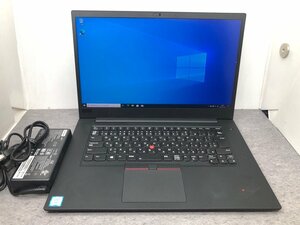 【Lenovo】ThinkPad P1 20MES02700 Corei7-8750H メモリ32GB SSD512GB NVMe NVIDIA Quadro P1000 Windows10Pro 15.6inch FHD 中古ノートPC