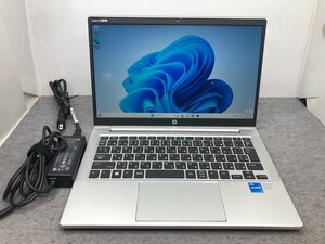 【hp】ProBook 430 G8 Notebook PC Corei5-1135G7 8GB SSD256GB NVMe WEBカメラ Bluetooth Windows11Pro 13.3インチ 中古ノートPC