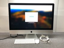 【Apple】iMac Retina 5K 27inch 2020 Corei9-10910 メモリ32GB SSD1TB NVMe AMD Radeon Pro 5300 4GB OS14 中古Mac キーボードマウス付_画像1