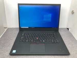 【Lenovo】ThinkPad P1 Gen1 20MES02700 Corei7-8750H 32GB SSD512GB NVMe NVIDIA Quadro P1000 Windows10Pro 15.6inch FHD 中古ノートPC