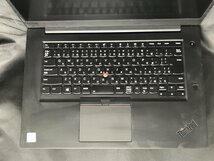 【Lenovo】ThinkPad P1 Gen1 20MES02700 Core i7-8750H 32GB SSD512GB NVMe NVIDIA Quadro P1000 Windows10Pro 15.6inch FHD 中古ノートPC_画像2