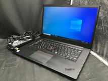 【Lenovo】ThinkPad P1 Gen1 20MES02700 Core i7-8750H 32GB SSD512GB NVMe NVIDIA Quadro P1000 Windows10Pro 15.6inch FHD 中古ノートPC_画像1