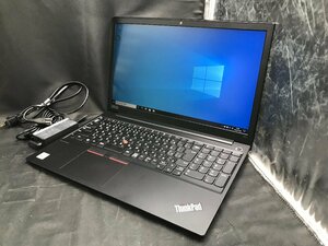 【Lenovo】ThinkPad E15 20RES3F800 Core i5-10210U メモリ8GB SSD256GB NVMe Wi-Fi Windows10Pro 15.6インチ FHD 中古ノートパソコン