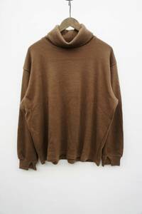 21AW VICTIM ヴィクティム SOFT TURTLE KNIT ソフト タートル ニット VTM-21-N-117 茶 1229O