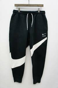 21AW NIKE ナイキ NSW SWOOSH TECH FLEECE PANTS テック フリース パンツ DH1024-010 黒 ブラック サイズS 607N