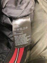 H&M エイチアンドエム 中綿入り ワッペン付き ジャケット ブルゾン MA-1 カーキ 40_画像5
