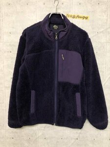 UNIQLO ユニクロ BULKY Fleece ボアジップ フリースジャケット ブルゾン 紫 パープル L