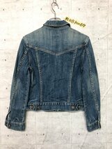 GAP ギャップ デニム ジーンズ ジャケット ジージャン 紺 ネイビー XS_画像2