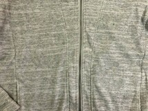 mossimo モッシモ メンズ ニット ジップジャケット ライトアウター 羽織り 杢グレー XL 大きいサイズ_画像3