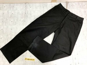 HURLEY ハーレー メンズ 太め テーパードパンツ ボトムス 黒 ブラック 32