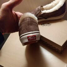 VANS バンズSLIP ON FUR スリッポンファーV98CF FUR CHOCO 28.5 茶色_画像3