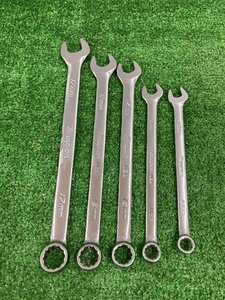 【中古品】Snap-On コンビネーションレンチ OEXM20-24 ※5pcs.　ITV231GRKK04