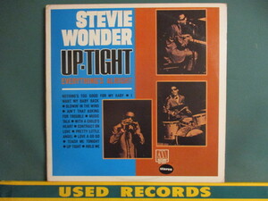 ★ Stevie Wonder ： Up-Tight LP ☆ (( 60's Motown モータウン / 「Blowin' In The Wind」収録 / 落札5点で送料当方負担