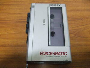 g476 SONY ソニー ポータブルカセットレコーダー TCM-8EV CASSETTE-CORDER 　本体　中古　未確認 ジャンク