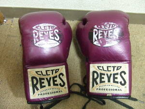 g516 CLETO REYES レイジェス ボクシンググローブ　PROFESIONAL プロフェッショナル　 8oz 中古　現状品