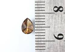 【１００円～】0.473ｃｔ 天然ダイヤ FANCY DEEP BROWN（ナチュラルカラー）I1 PSカット_画像5