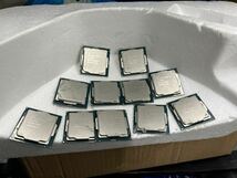 送料無料CPU Intel Core i5 8500 3.00GHZ SR3XE 動作品　10枚セット_画像3