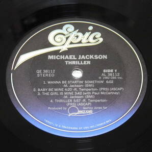 マイケル・ジャクソン Off The Wall(オフ・ザ・ウォール) / Thriller(スリラー) 輸入盤LPレコード2枚セット シュリンク残 Michael Jackson(の画像9