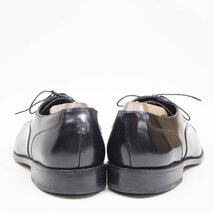 9-1/2 D表記　Florsheim フローシャイム　ストレートチップ　キャップトゥ　革靴　レザー　ドレスシューズ　ブラック　黒　24.1.11/U9877_画像6