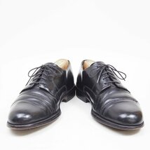 JUNK品　8-1/2 D表記　26.5cm相当　 COLE HAAN コールハン ストレートチップ　外羽根　革靴　レザーシューズ　黒　24.1.11/U9871_画像3