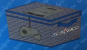 SEGA ゲーム　コラボ　セガサターン収納ボックス　未使用品 