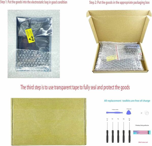 ★24h内発送★即購入OK★ 互換バッテリー 電池パック 交換用バッテリー 分解ツール