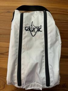 clunk シューズケース 白 ホワイト クランク GOLF ゴルフシューズ シューズバッグ BAG ゴルフグッズ