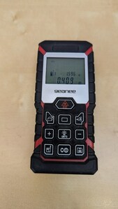 中古 レーザー距離計 geanee ジーニー MK-LAK 本体のみ 最近まで使用 / 建築 測定 小型 軽量