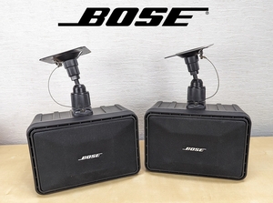 （シリアル連番）BOSE 101MM ブラケット付き（音出し確認済）出力150W スピーカーペア 天吊り