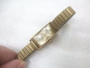 最高級K18金側（0.750）（日本国コクイン有）シチズングレース手巻21石腕時計　き058