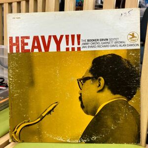 【LP】オリジ★ブッカー・アーヴィン / Booker Ervin / ヘビー/ Heavy!!! / US盤 / PRESTIGE PRLP 7499 NJ stereo