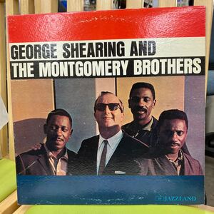 【LP】ジョージ・シアリング / George Shearing And The Montgomery Brothers / US盤 / Jazzland JLP 55 オレンジ MONO